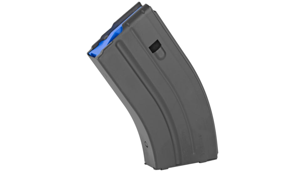 Duramag AR-15 6.5 Grendel 20 Round SS Rifle Magazine, Black/Blue, 2065041206CPD-20RD