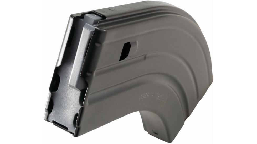 Duramag SS AR-15 Rifle Magazine, 6.8mm, 28 Round, Black w/ Gray Follower Detachable, 1 Pack, Stainless Steel, 2868041207CPD-28RD