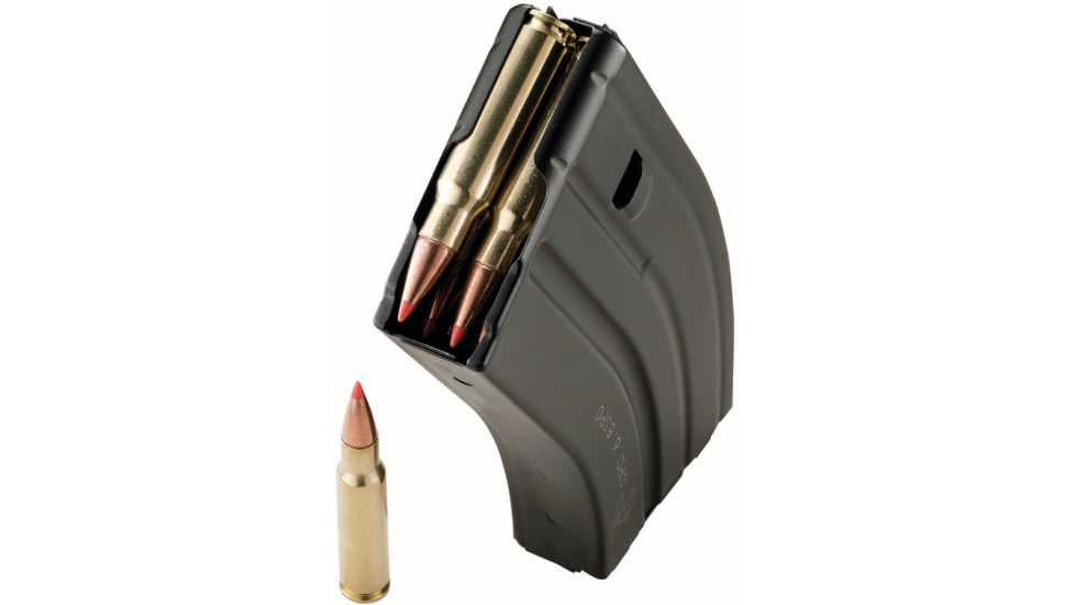 Duramag AR-15 6.8 SPC 20 Round Rifle Magazine, Black/Black, 2068041207CPD-20RD