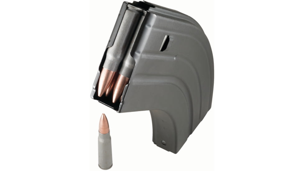 Duramag AR-15 7.62x39 28 Round Rifle Magazine, Black/Black, 2862041205CPD-28RD