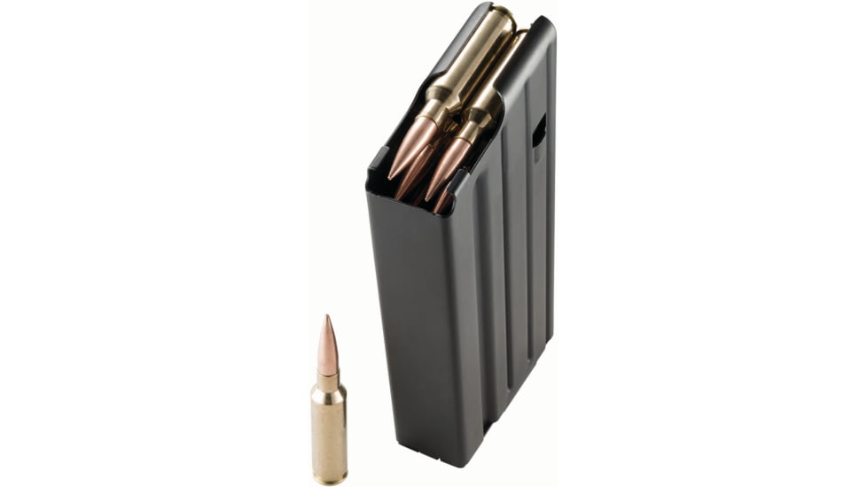Duramag DPMS LR-308 7.62x51 20 Round Rifle Magazine, Black/Black, 2008041185CPD-20RD