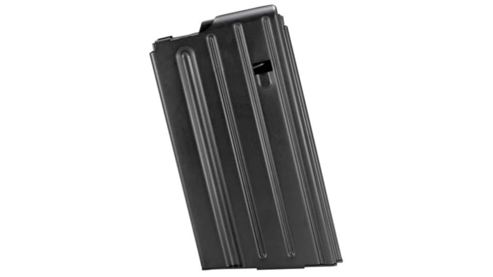 Duramag AR-10 SR25 Pattern .308/6.5 Creedmoor 20 Round Rifle Magazine, Black Stainless Steel, 2008041185CPD