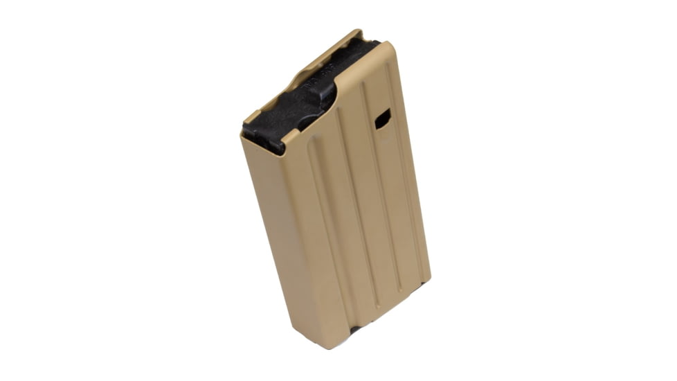 Duramag DuraMag SS SR25 AR-10, 7.62x51mm NATO/6.5mm Creedmoor, 20 Rounds Rifle Magazine, FDE, 2008049185CPD