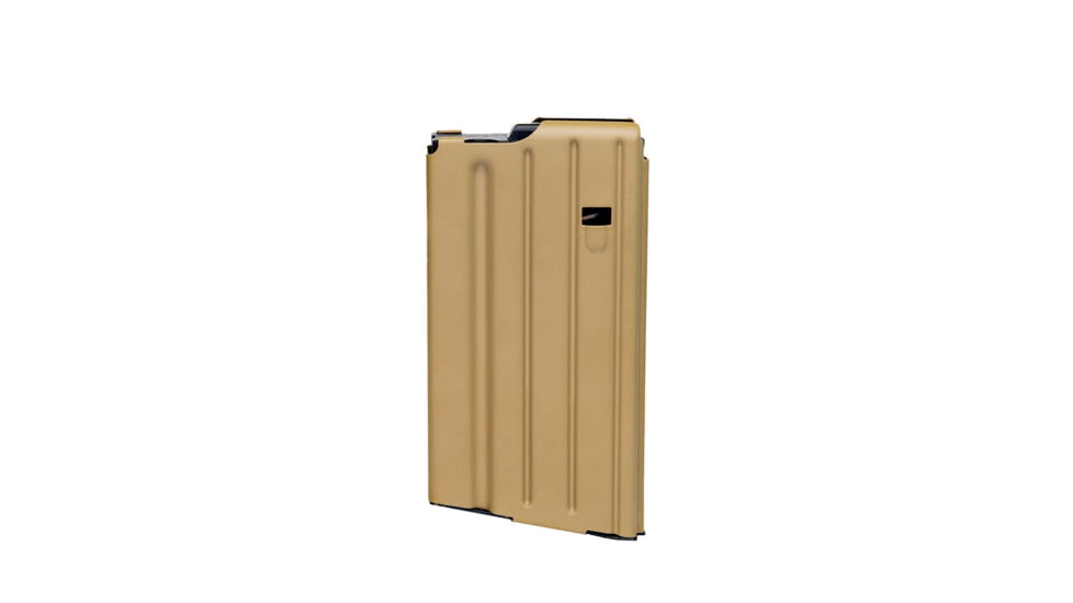Duramag DuraMag SS SR25 AR-10, 7.62x51mm NATO/6.5mm Creedmoor, 20 Rounds Rifle Magazine, FDE, 2008049185CPD