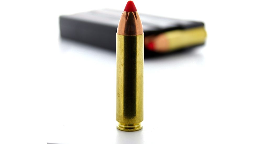 Duramag Stainless Steel Magazine, SS Spring CPD Plate, .450 Bushmaster, 5RD, Matte, Black/Black, 5X45041175CPD-5RD