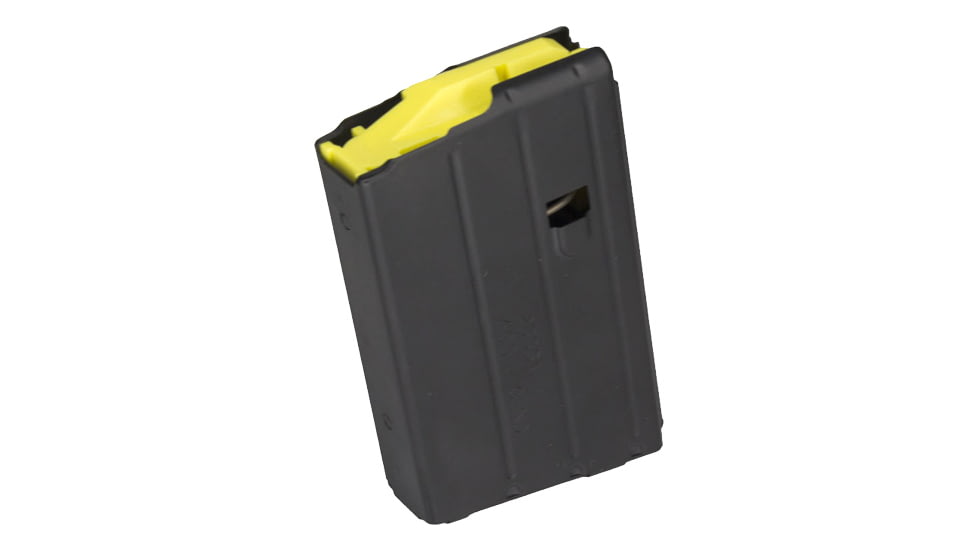 Duramag Rifle Magazine, AR-15, .400 Legend, 10-Round, Stainless Steel w/ Orange AGF Follower, Black, 1040041172CPD-10RD