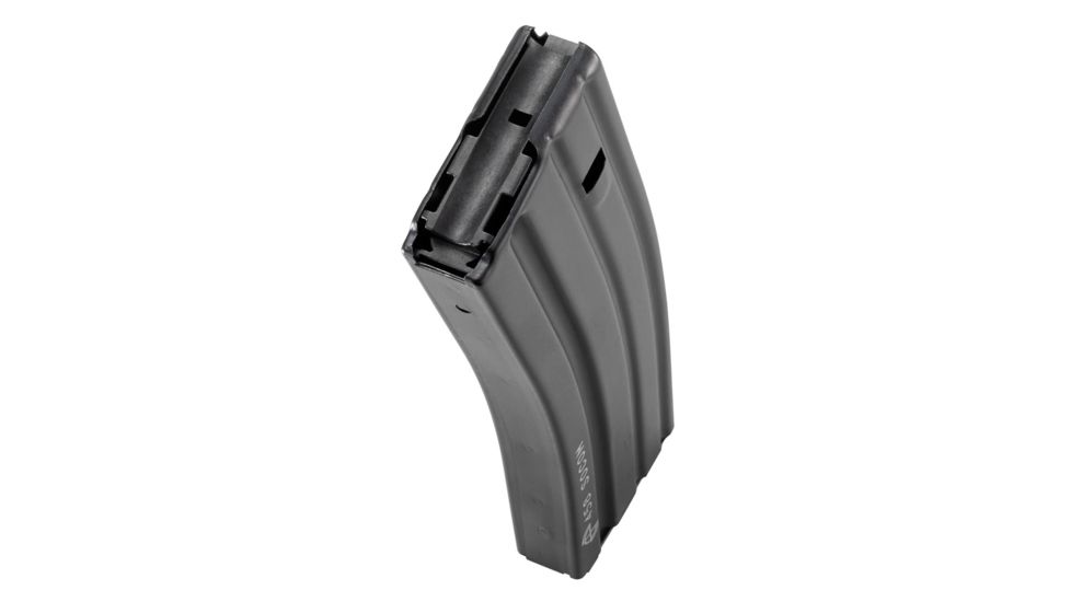 Duramag Socam Stainless Steel Rifle Magazine, AR-15, .458, 10-Round, Matte Black/Red, 1058041174CPD-10RD