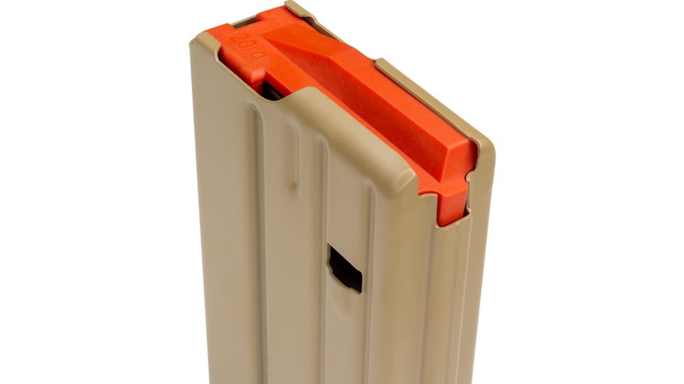 Duramag SS AR-10, 308 Winchester/.277 Fury, 20 Round Rifle Magazine, FDE, 50 Pack, 2008049178CPD