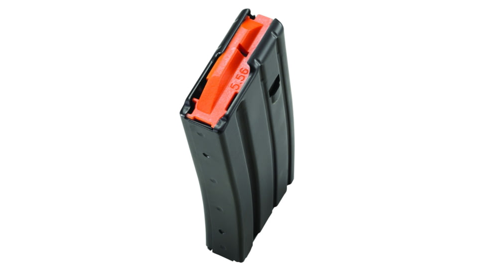 Duramag Stainless Steel Rifle Magazine Crimped From 25 Round Isonite, AR-15, 6.5 Grendel, 10-Round, Matte Black/Blue, 2565041176CPDL10-10RD