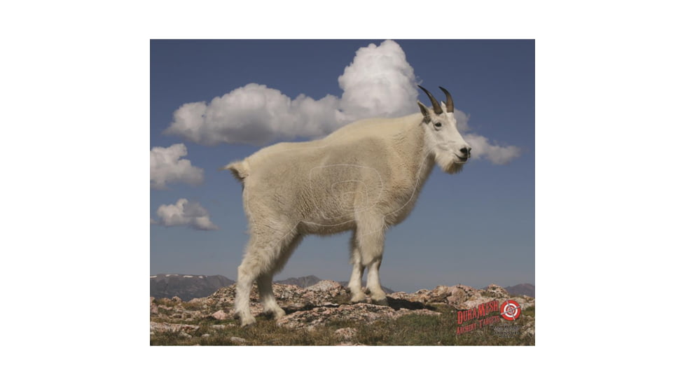 DuraMesh Archery Target Mountain Goat, 25 in. x 32 in., White 1001419