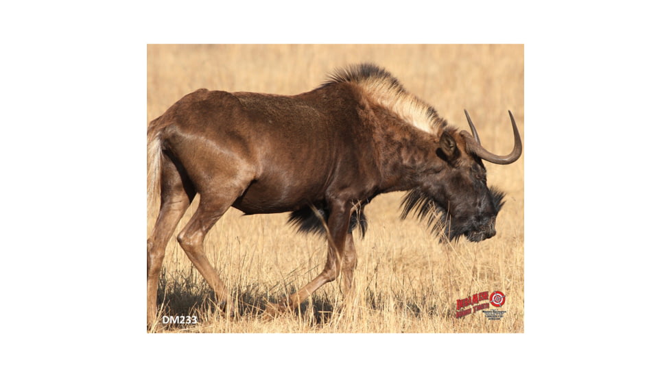 DuraMesh Archery Target Black Wildebeest 25 in. x 32 in.
