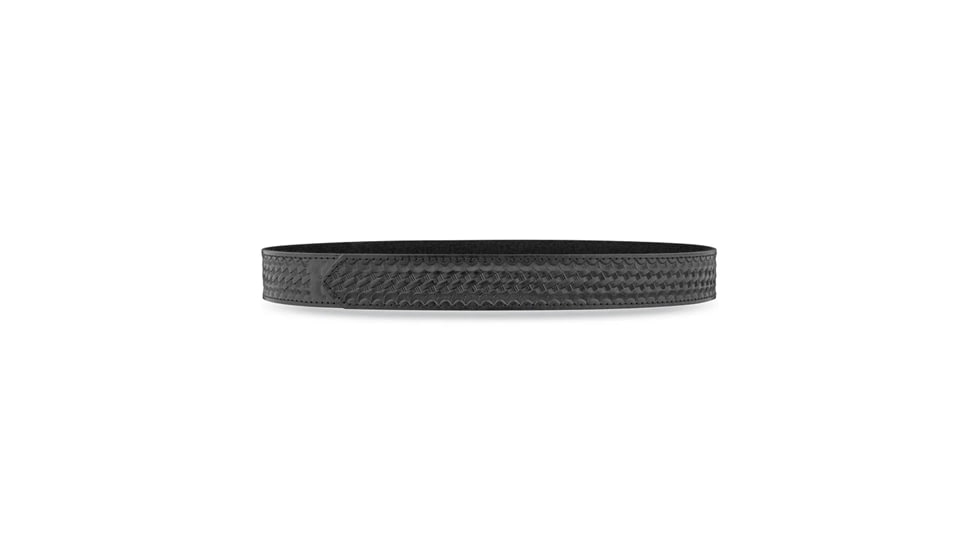 1-1/2&quot; Basketweave Leather Buckleless Inner Belt