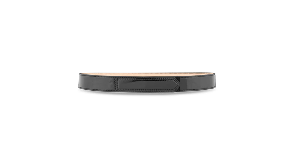 1-1/2" High-Gloss Leather Hook &amp; Loop Tip Garrison Belt
