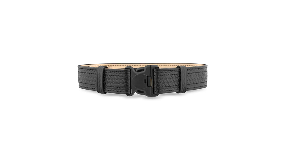2-1/4" Basketweave Leather Duty Belt