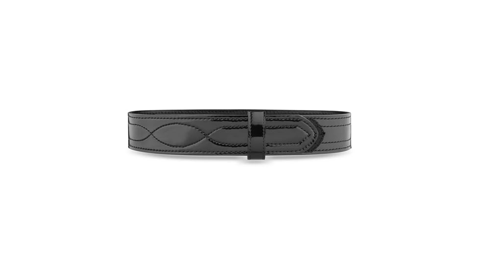 2-1/4" Hi-Gloss Leather Buckleless Outer Belt