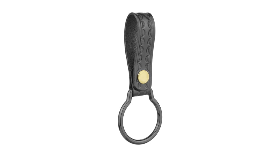 Basketweave Leather D Cell Flashlight Strap