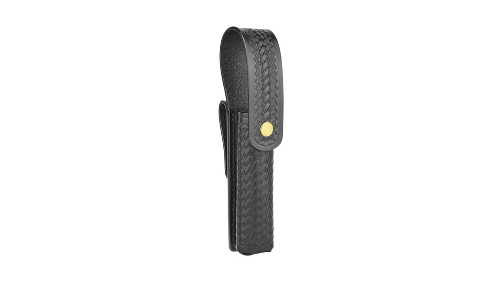 Basketweave Leather Stinger Flashlight Holder
