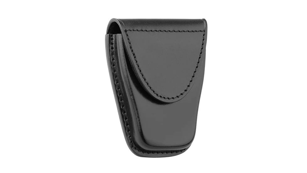 Plain Leather Standard Closed Single Cuff Case