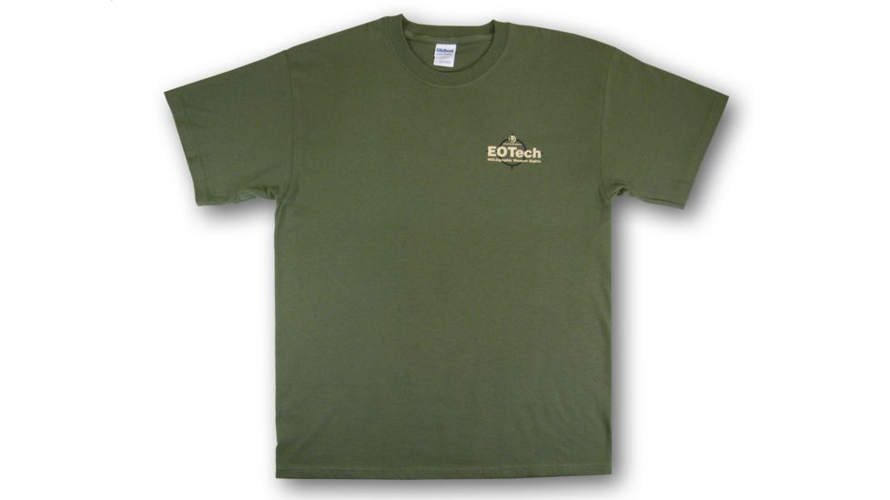 EOTech HWS T-Shirt, Military Green, front