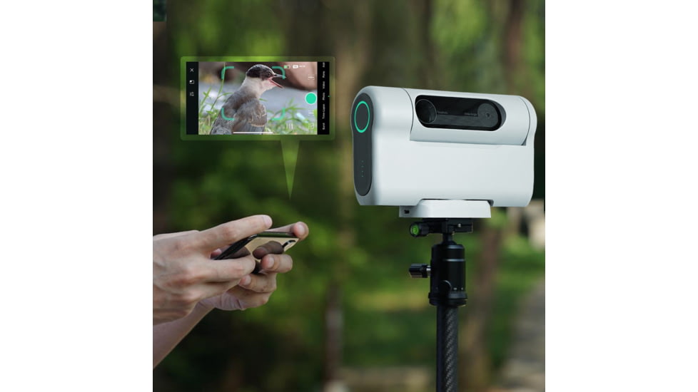 Dwarf Lab DWARF II Solar Elite Smart Telescope With Solar Filters, White, ES-DWARFII