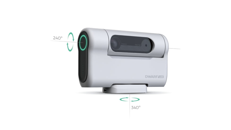 Dwarf Lab DWARF II Solar Elite Smart Telescope With Solar Filters, White, ES-DWARFII