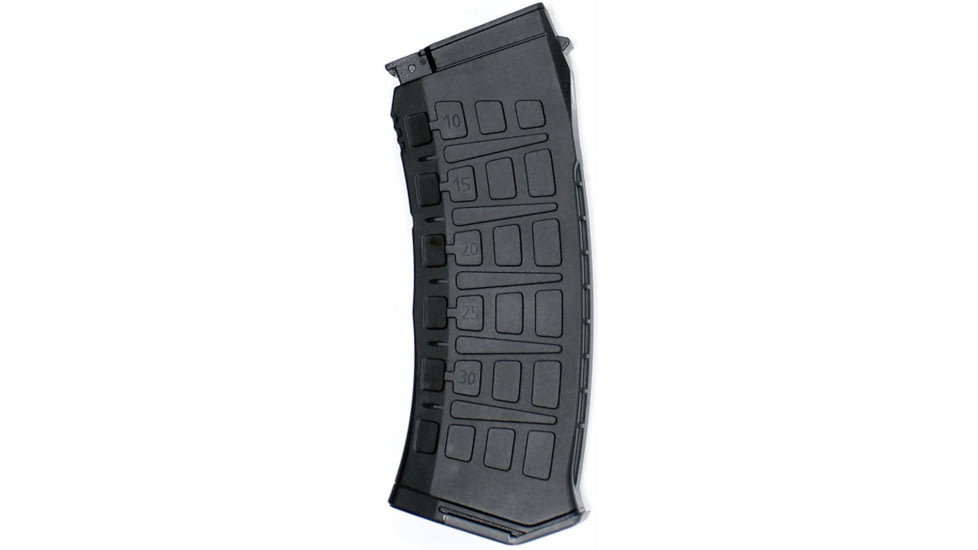 E&amp;L Manufacturing Mid-Cap, AK12, 150 Rounds, Rifle Magazine, Black, 150, EL-1116-08