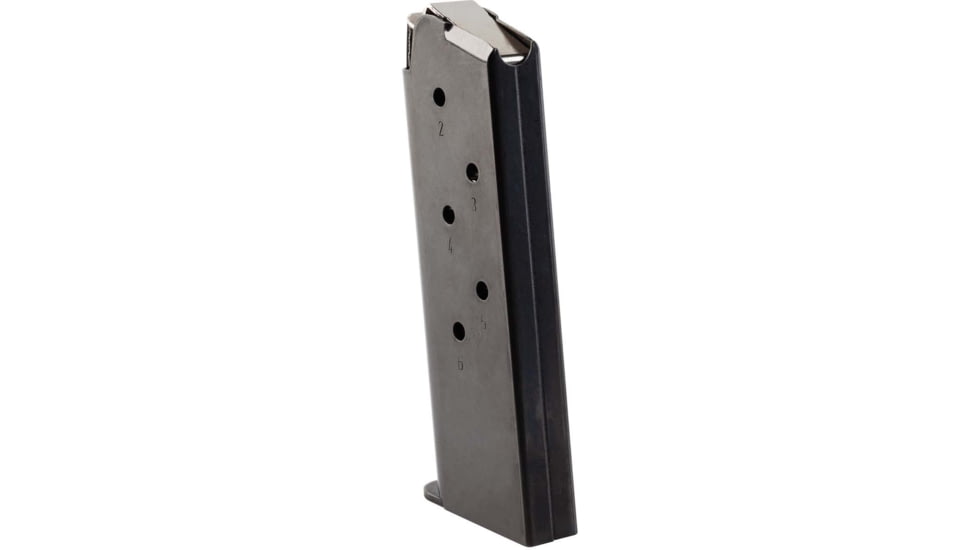 E-Lander Mags 1911 .45 ACP Pistol Magazine, 6 Round, Steel Bottom, Black, F-99901800-6RD