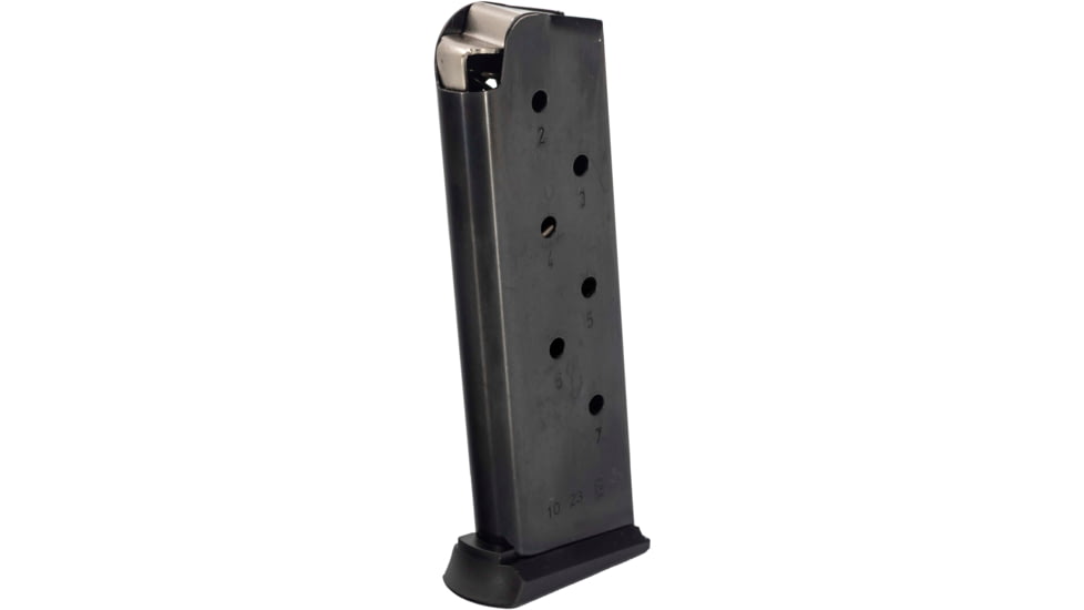 E-Lander Mags 1911 .45 ACP Pistol Magazine Base Plate Fit to Funnel, 7 Rouund, Black, F-99901910-7RD