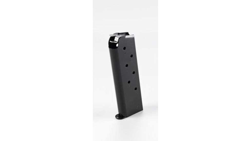 1911 Steel .45; 8 rounds Magazine, Polymer Bottom, Black
