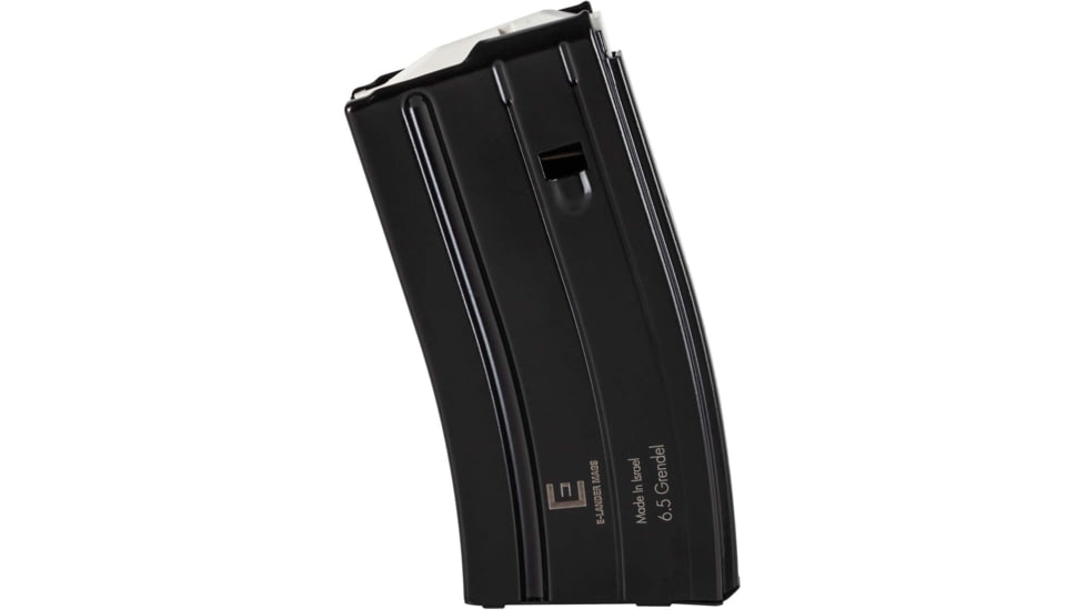 E-Lander Mags AR-15 6.5mm Grendel Rifle Magazine, 17 Round, Black, F-99913550-17RD