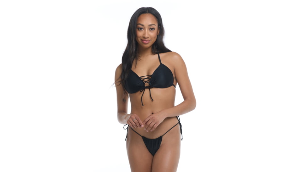 Body Glove Smoothies Baby Love Bikini Top - Black ECF6275F, XS, Black, 39506104-068-XS