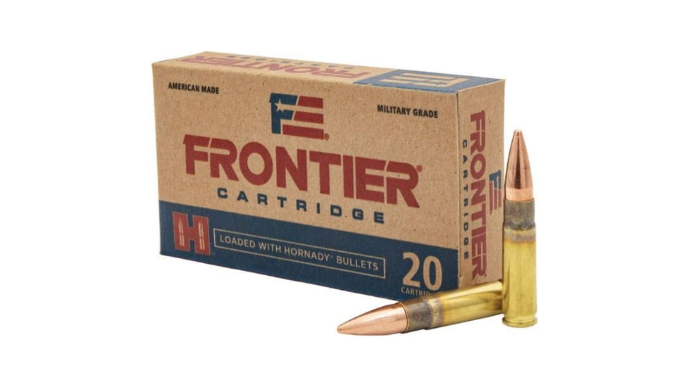 Hornady Frontier Rifle Ammo .300 BLK 125 gr FMJ 2175 fps 200/ct 10 Boxes of 20/rd 58C084FC, FRFR400C