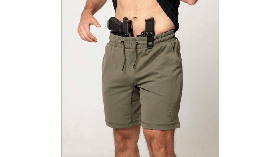Crucial Concealment Carrier Shorts 8 - Olive Drab E27E29A1, No Belt, S, FF004016