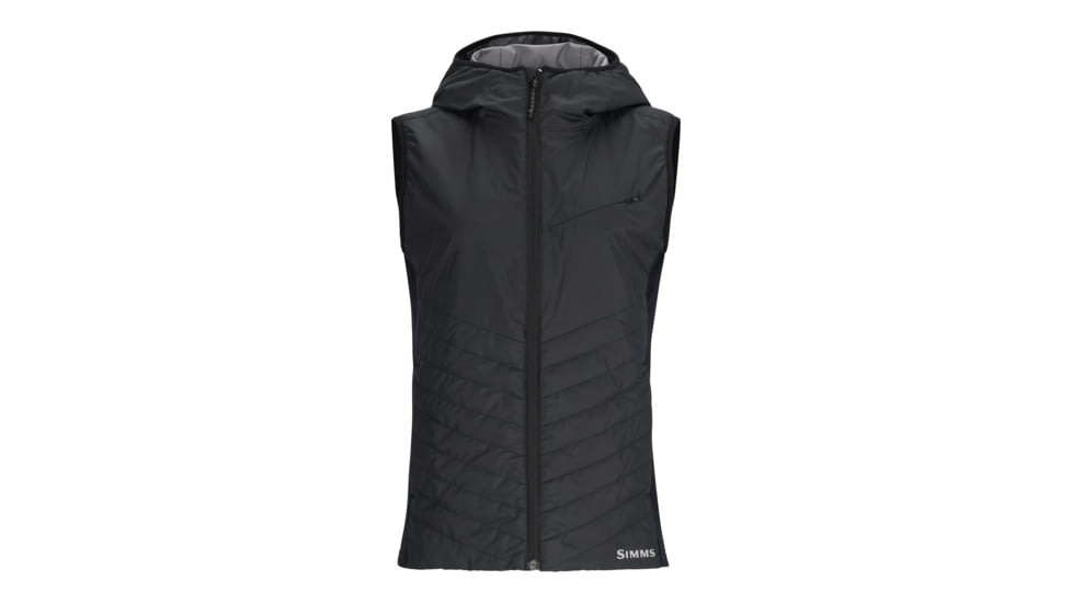 Simms Fishing Products Fall Run Hybrid Hooded Vest - Womens, Black, M, 13824-001-30