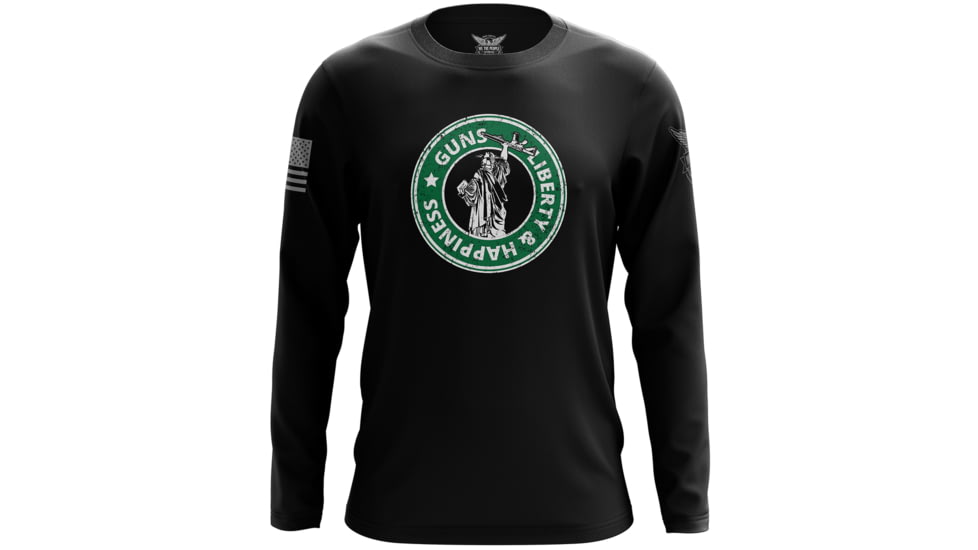Wethepeopleholsters.Com Guns - Liberty and Happiness Long Sleeve Shirt, guns-liberty-and-happiness-long-sleeve-shirt