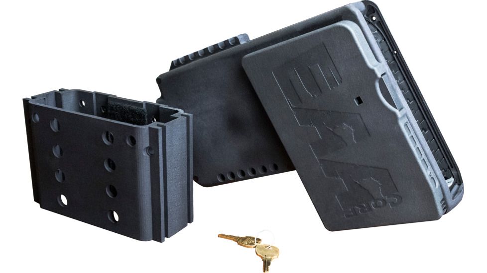 EAA ABDO Basic Car Safe, Fits Full Size S/A Pistols and Compact Pistols, Black, 999798