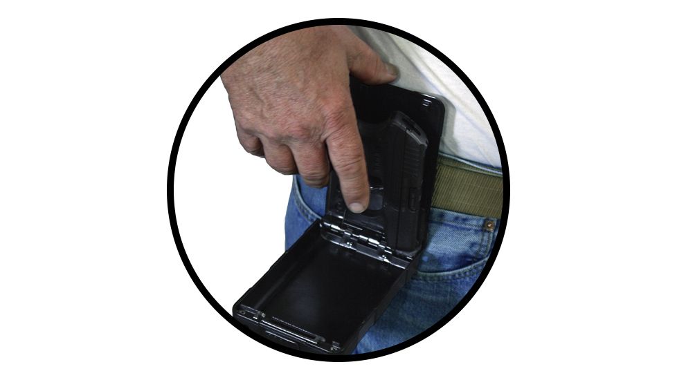 EAA ABDO Basic Portable Safe, Fits Most Super Compact 380ACP/32ACP Pistols, Black, ABDO1-BASIC, EDEMO1