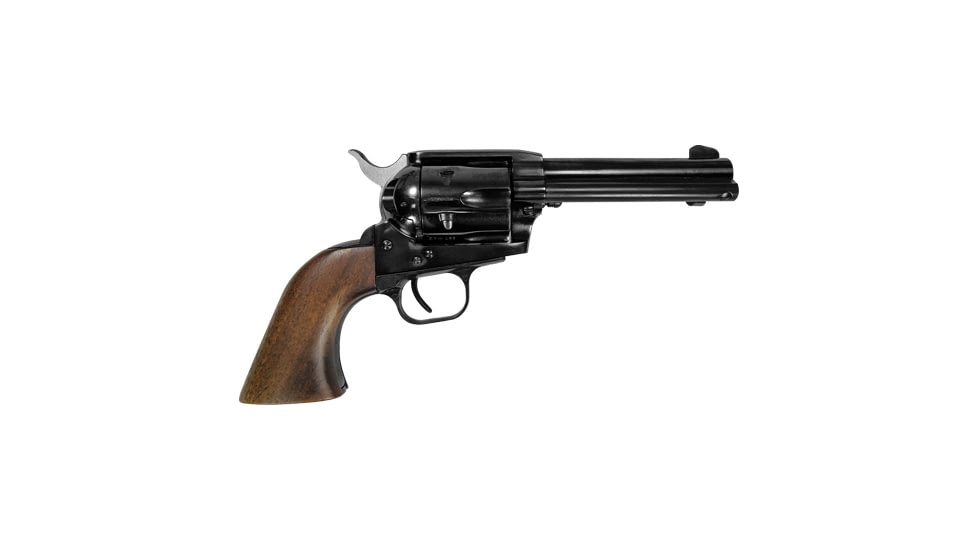 EAA Bounty Hunter Revolver, .44 Remington Magnum, 4.5in Barrel, X-Large, Fixed, Blued Frame, Wood Grip, 6 Round Cylinder, 770075
