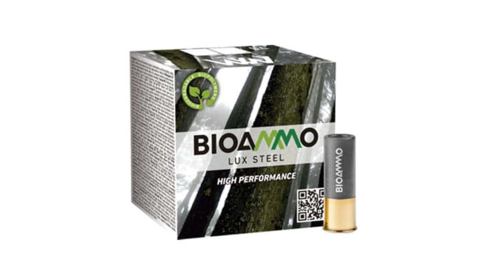 BioAmmo N.6 Steel Pheasant 12 Gauge 1 1/16 oz 2 3/4 in Shotgun Ammo, #5, 25 Rounds, BLS3050