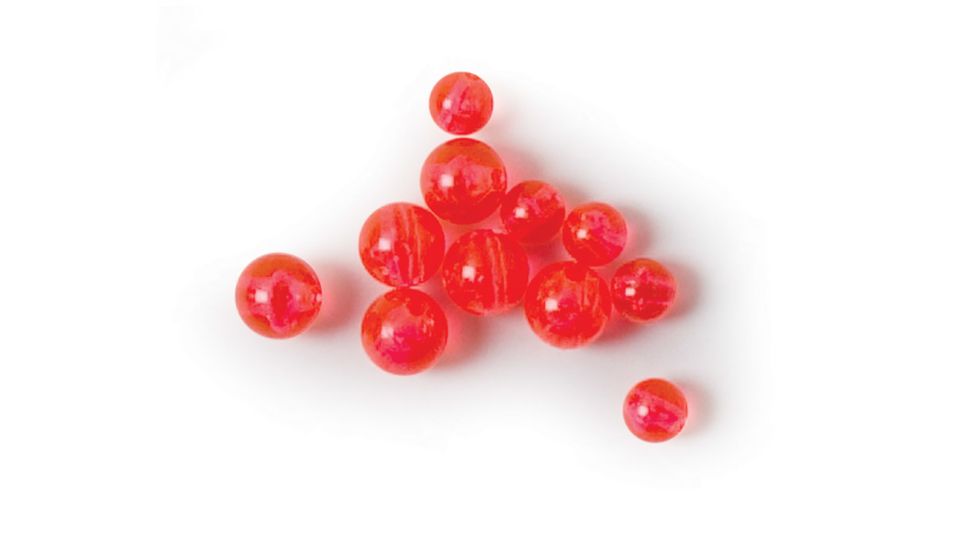 Eagle Claw 6 mm Red Beads,50 Per Retail Box RB6MM