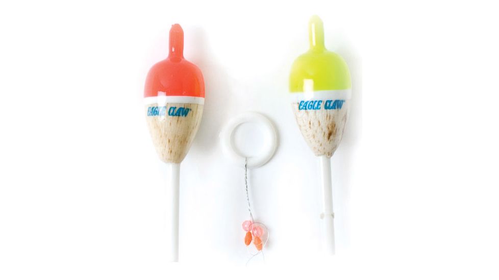 Eagle Claw Balsa Float,3/4in Oval 2 1/2in Tube Slip EC783F