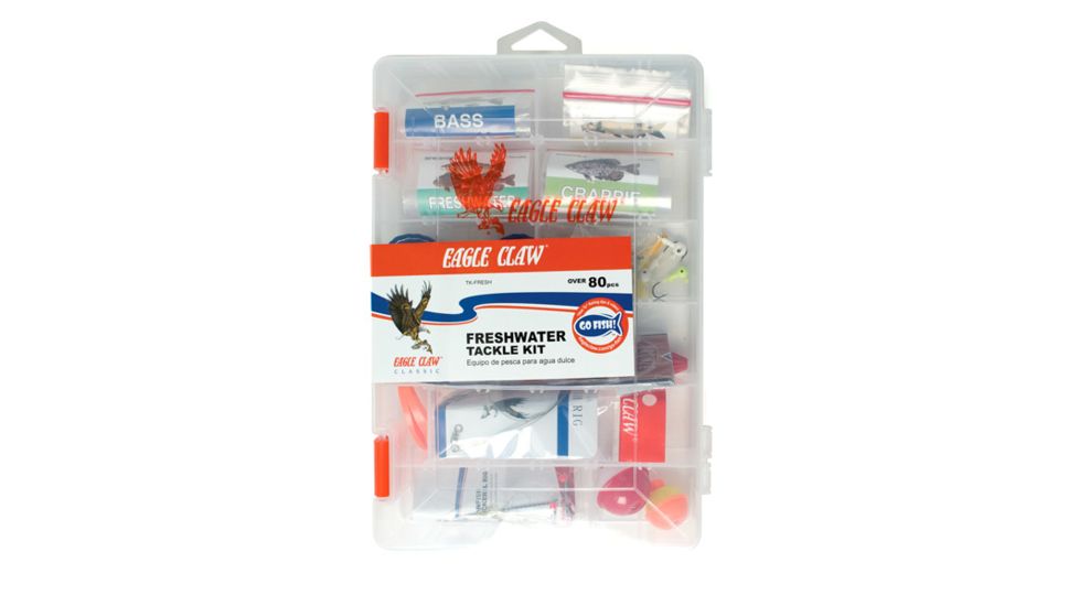 Eagle Claw E.C. Fresh Water Tackle Kit TK-FRESH