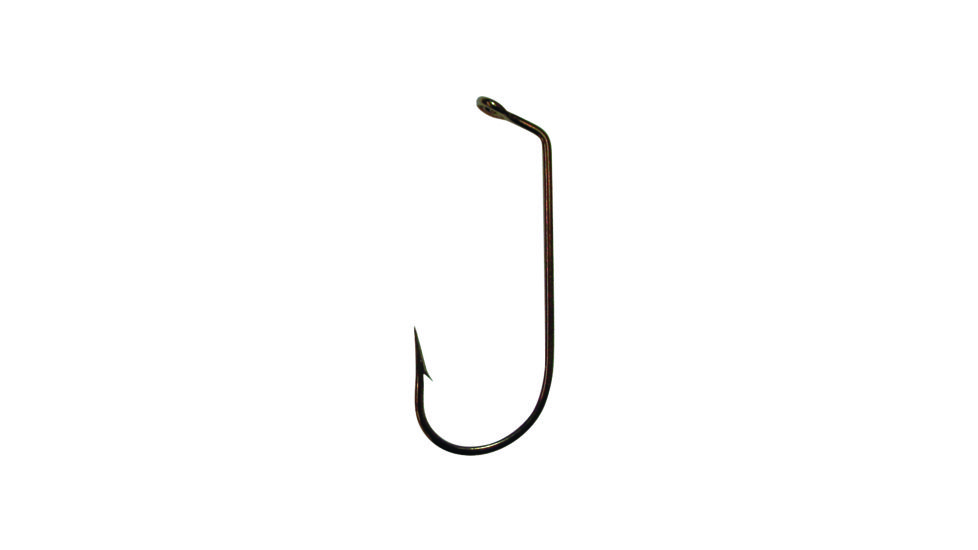 Eagle Claw Flippin Jig Hook,Side Eye,Bronze 740FH-3/0