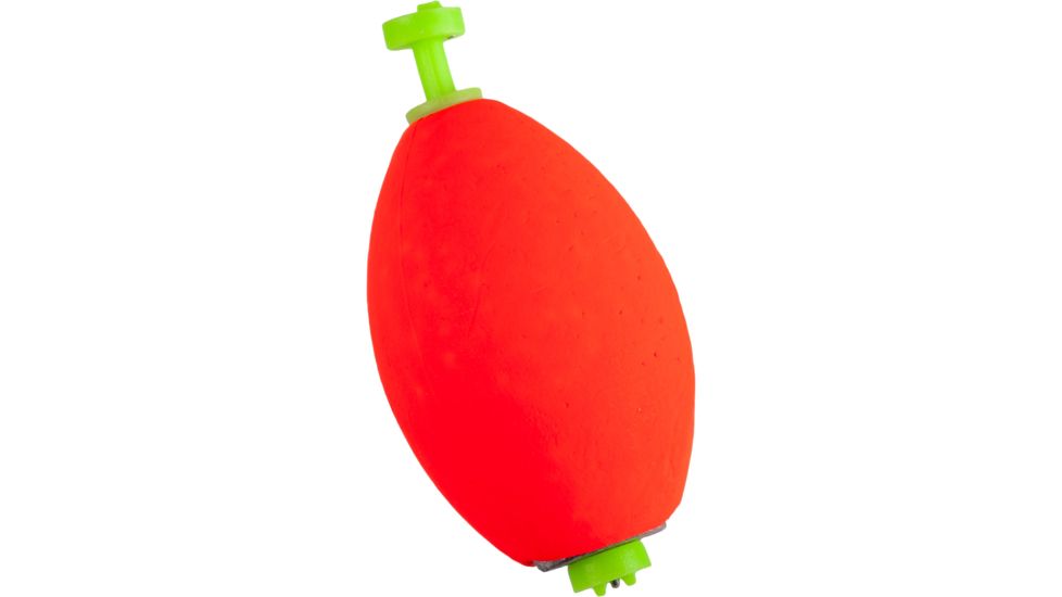 Eagle Claw Foam Oval Weighted Floats,Size 2in,Bulk FFOWR50-2