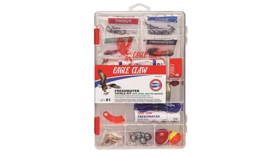 Eagle Claw Fresh Water Kit Lead Alternative Weights 5001708