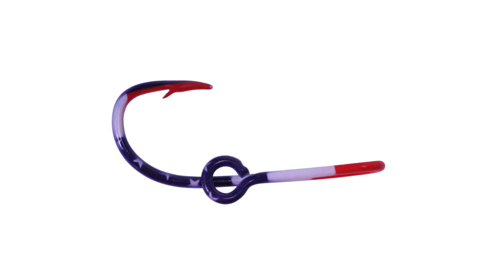 Eagle Claw Hat Hook Tie Clasp on Clip Strip,American Flag 155A-FLAG