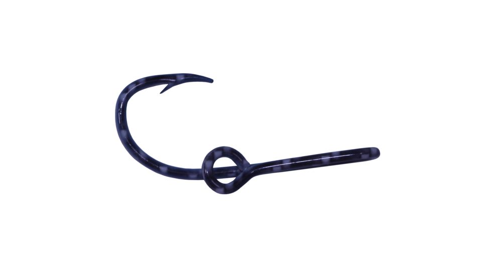 Eagle Claw Hat Hook Tie Clasp on Clip Strip,Carbon Fiber 155A-CARBON