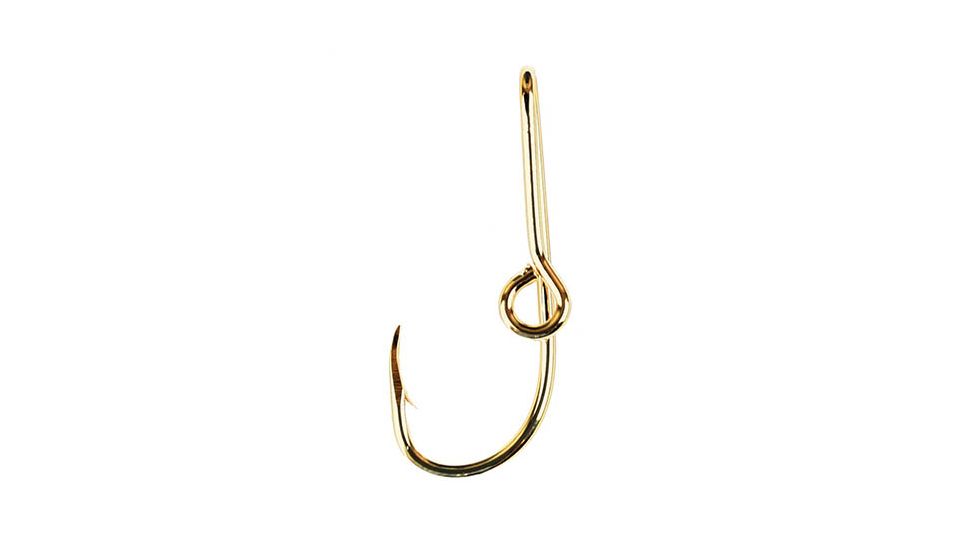 Eagle Claw Hat Hook Tie Clasp on Clip Strip,Gold 155AQS