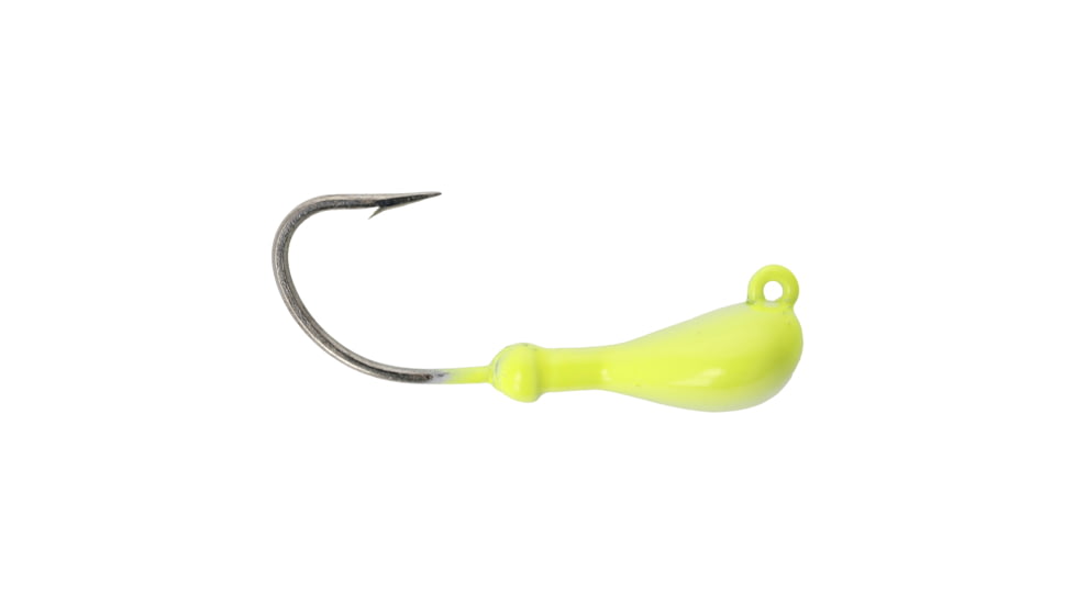 Eagle Claw Lazer Sharp Sparkie Jig, Chartreuse, 3/8oz, 5 per Pack, LSSWS38C