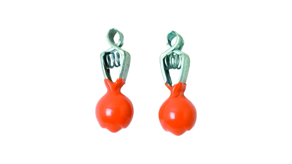 Eagle Claw Rubber Coated Depth Finder, 2 Pack, 3/4 Oz Fluorescent Orange, ICDF34